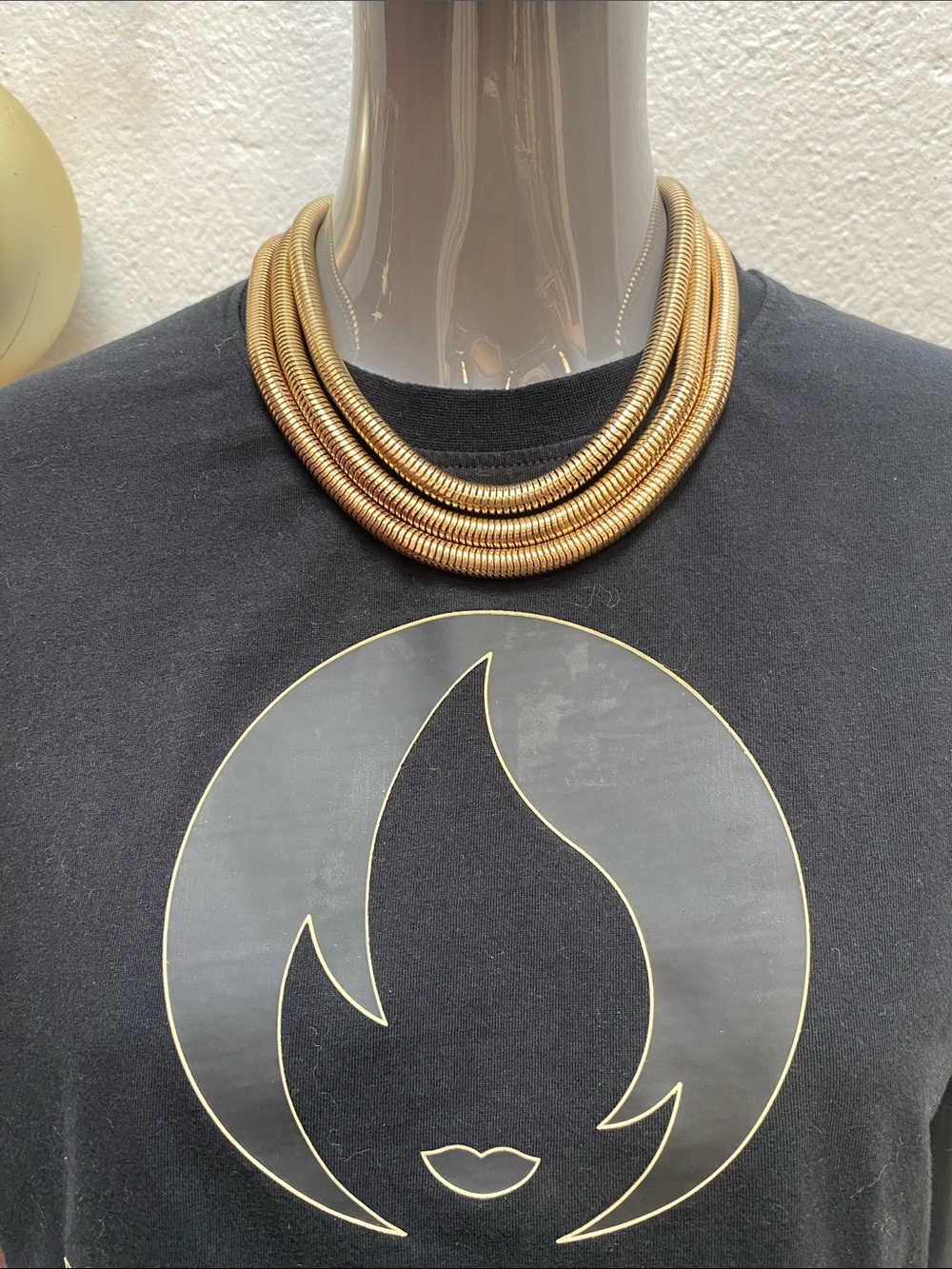Vintage Triple Strand Necklace